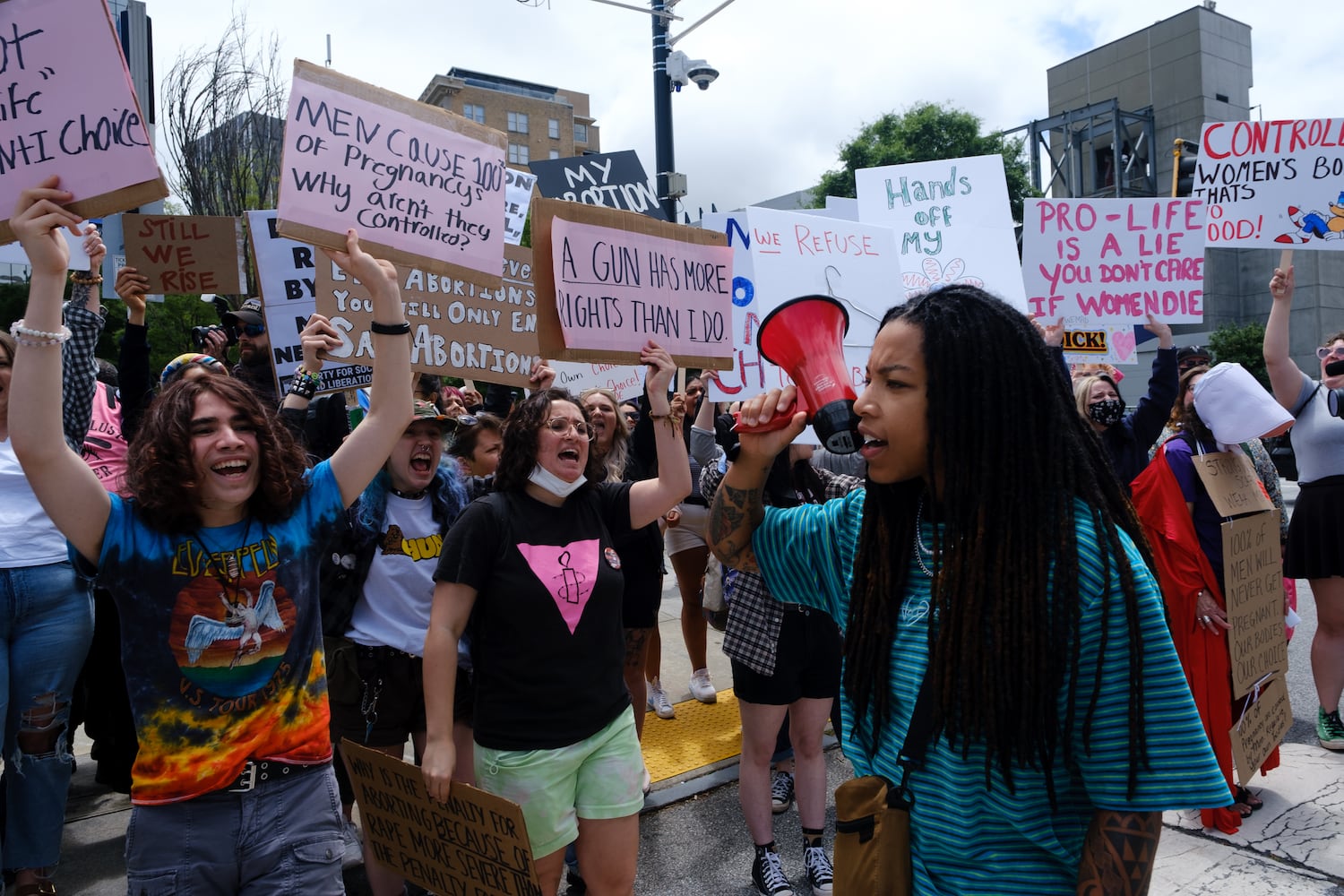 abortion rights rally