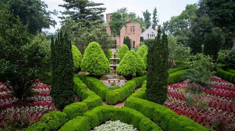Explore the lush gardens and manor ruins at Barnsley Resort in Adairsville. Contributed by Barnsley Resort