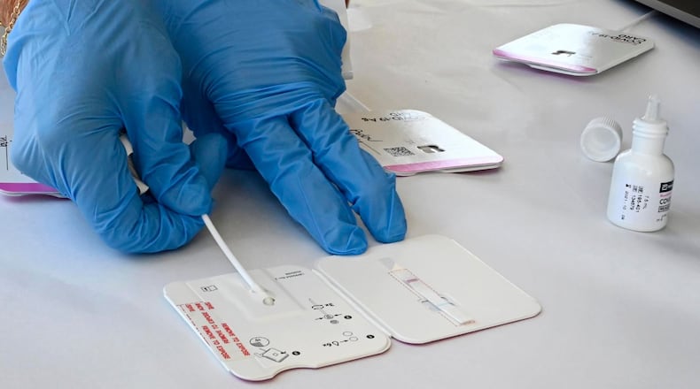 Federal government is suspending a program to provide free at-home COVID-19 tests by mail.