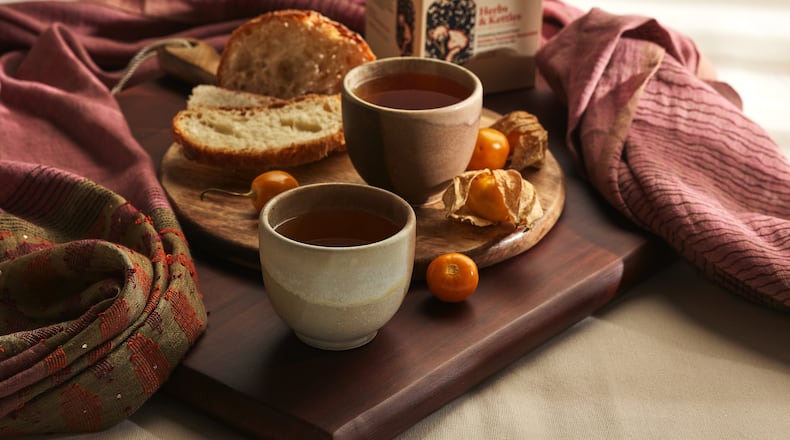 Herbs & Kettles offers close to 50 teas, a mix of chai, herbal blends and single-origin varieties. Courtesy of Rachit Vora