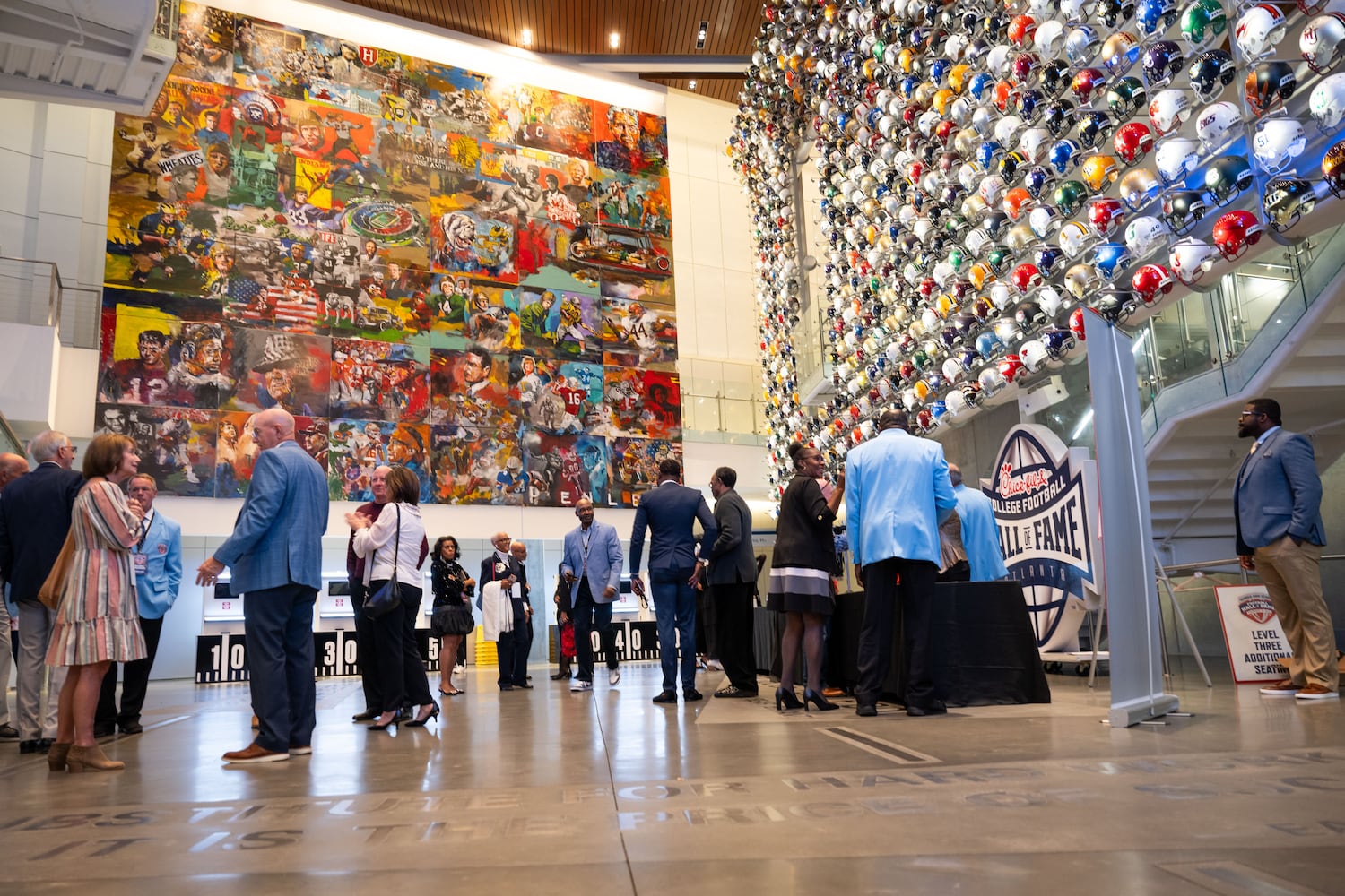 The Georgia High School Football Hall of Fame held its induction ceremony Saturday, Oct. 25, 2025 at the College Football Hall of Fame in Atlanta. (Daniel Varnado for the AJC)