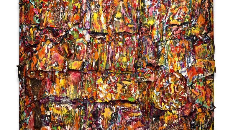 Thornton Dial’s 1997 assemblage, “Birmingham News,” is among the 54 works of art acquired by the High Museum from the Souls Grown Deep Foundation. Works from that group will go on view in October, after the High reinstalls its permanent collection. CONTRIBUTED BY HIGH MUSEUM