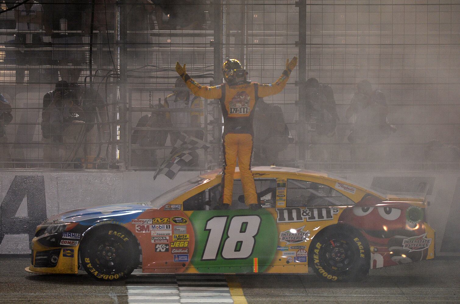 NASCAR under the lights at Atlanta Motor Speedway