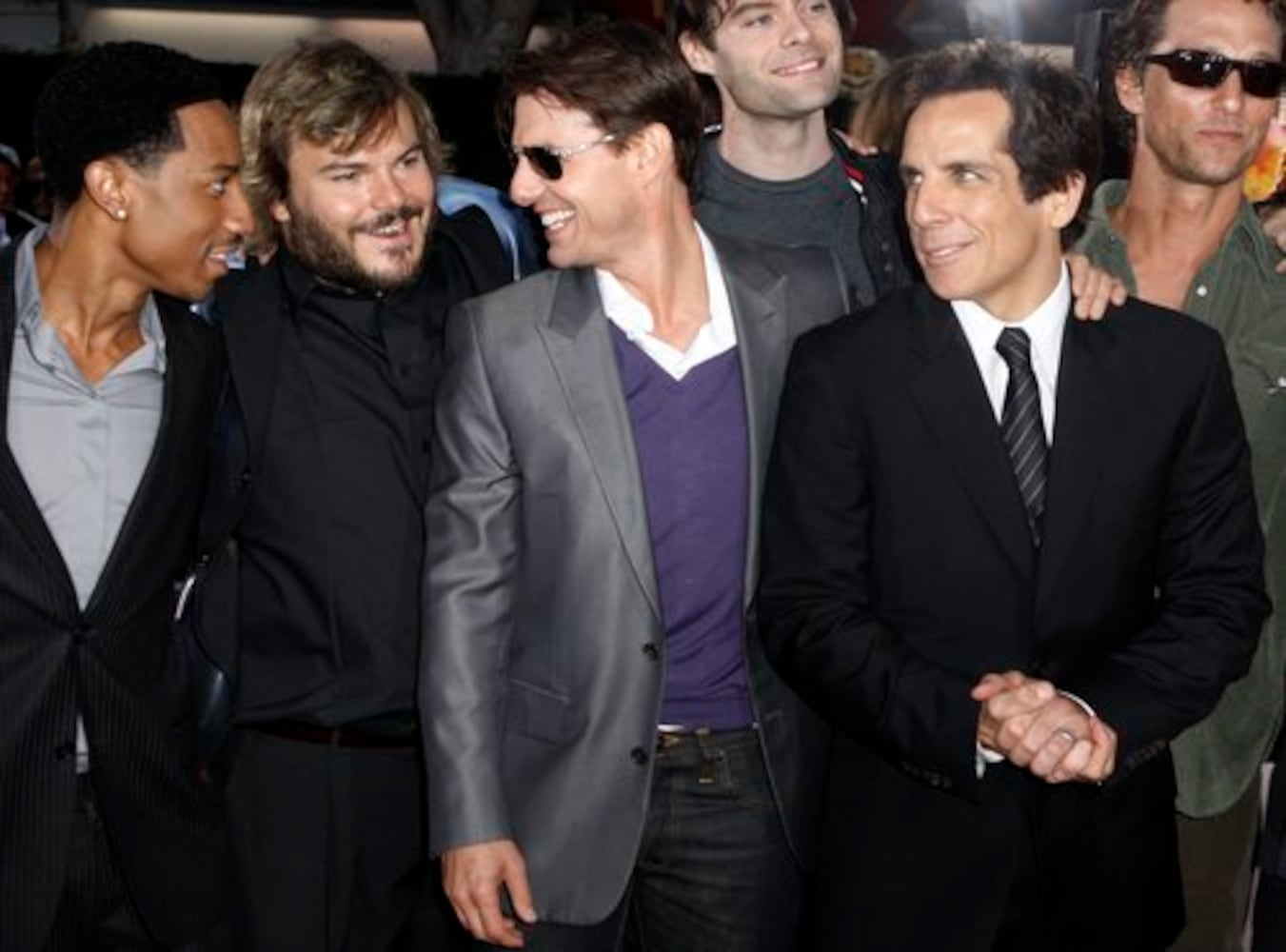 "Tropic Thunder" premieres in L.A.