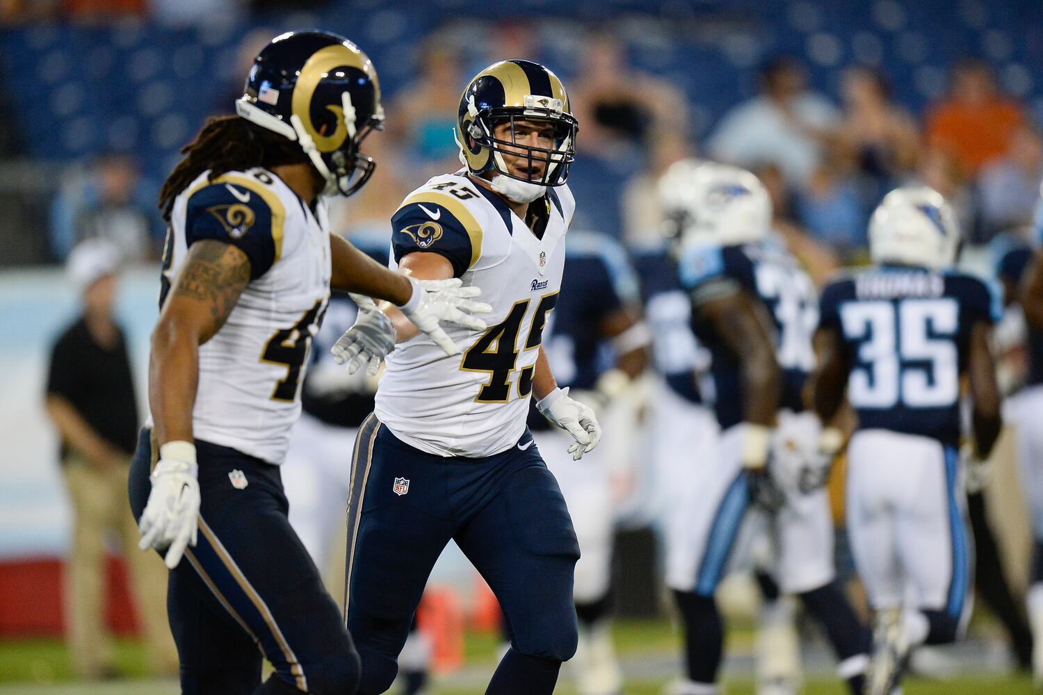Jackets in the NFL