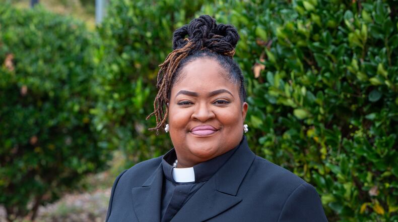 Portrait of Gwendale Boyd-Willis near her Forest Park home. She had a felony conviction 15 years ago, but since then has turned her life around and is now a chaplain. Pro bono legal services through the Georgia Justice Project helped her get a full pardon in August. PHIL SKINNER FOR THE ATLANTA JOURNAL-CONSTITUTION.