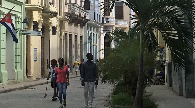 Its Spanish-inspired architecture on full display in Old Havana. (Maureen Jenkins/Chicago Tribune/TNS)