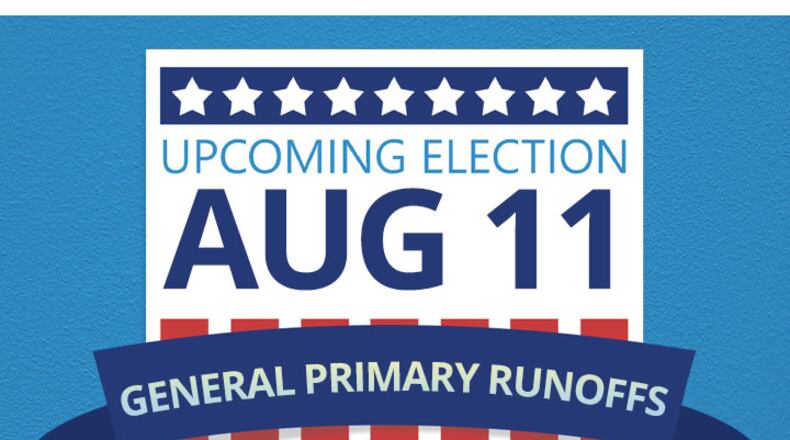 Advanced voting begins Monday, July 20, and continues through Aug. 7 at two locations in Congressional District 9 and Georgia House District 9, Forsyth County.