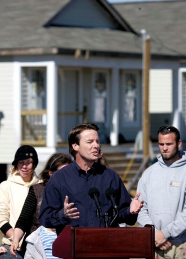 John Edwards dropping out of the Democratic race