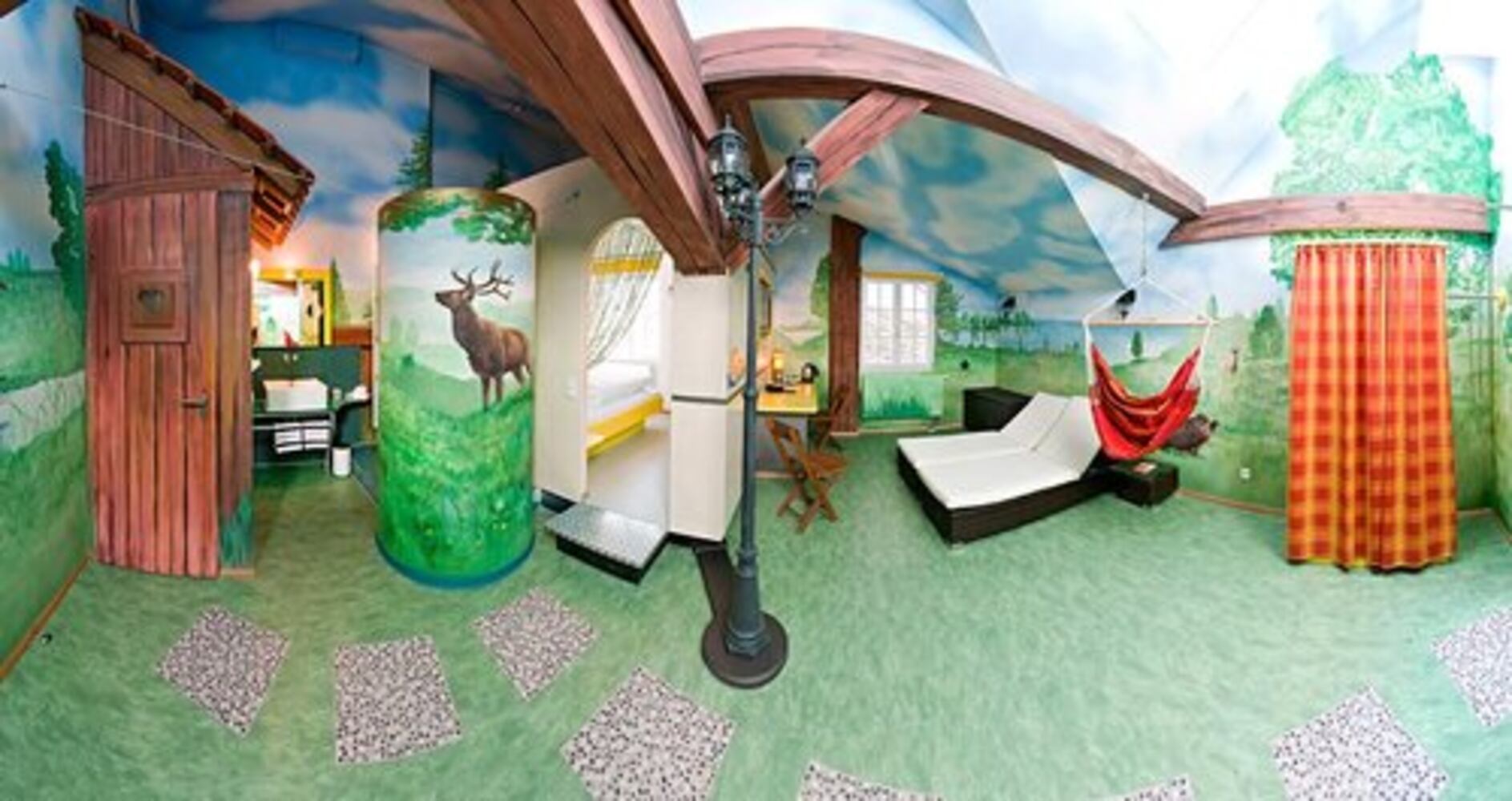 The V8 Hotel a joyride for car lovers
