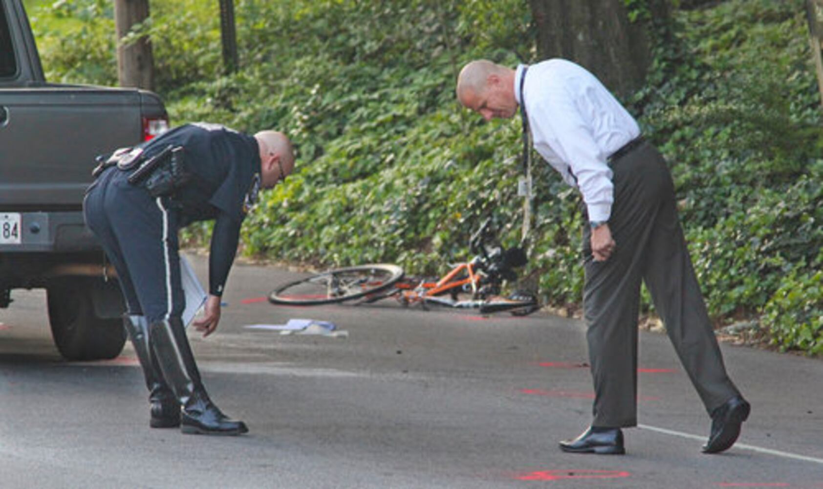 Bicyclist hit by pickup truck in Decatur