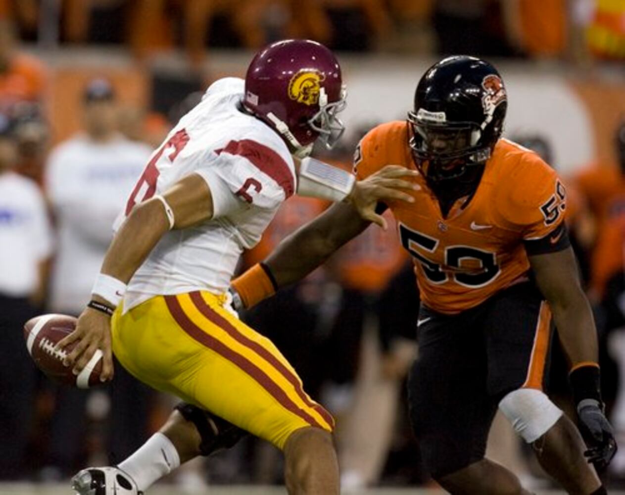 Oregon State shocks No. 1 USC