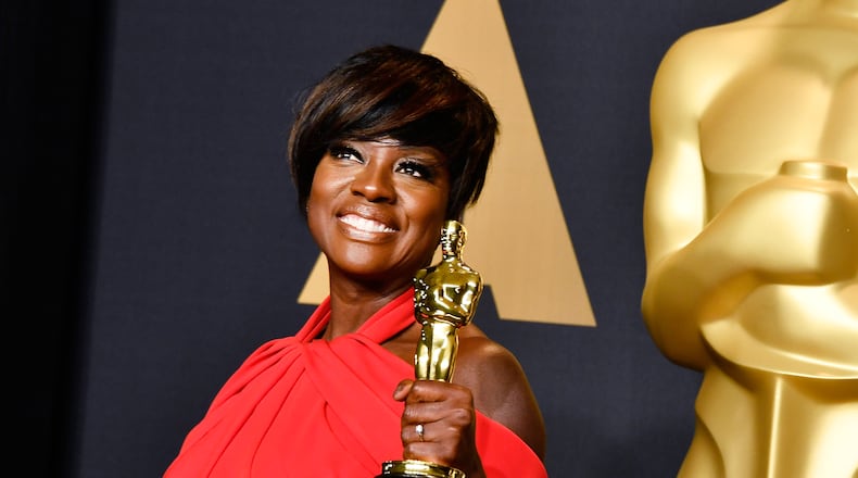 HOLLYWOOD, CA - FEBRUARY 26: Actor Viola Davis, winner of the Best Supporting Actress award for 'Fences' poses in the press room during the 89th Annual Academy Awards at Hollywood & Highland Center on February 26, 2017 in Hollywood, California. (Photo by Frazer Harrison/Getty Images)