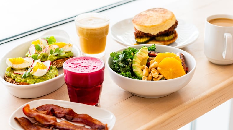 A full breakfast spread at Pancake Social. CONTRIBUTED BY HENRI HOLLIS