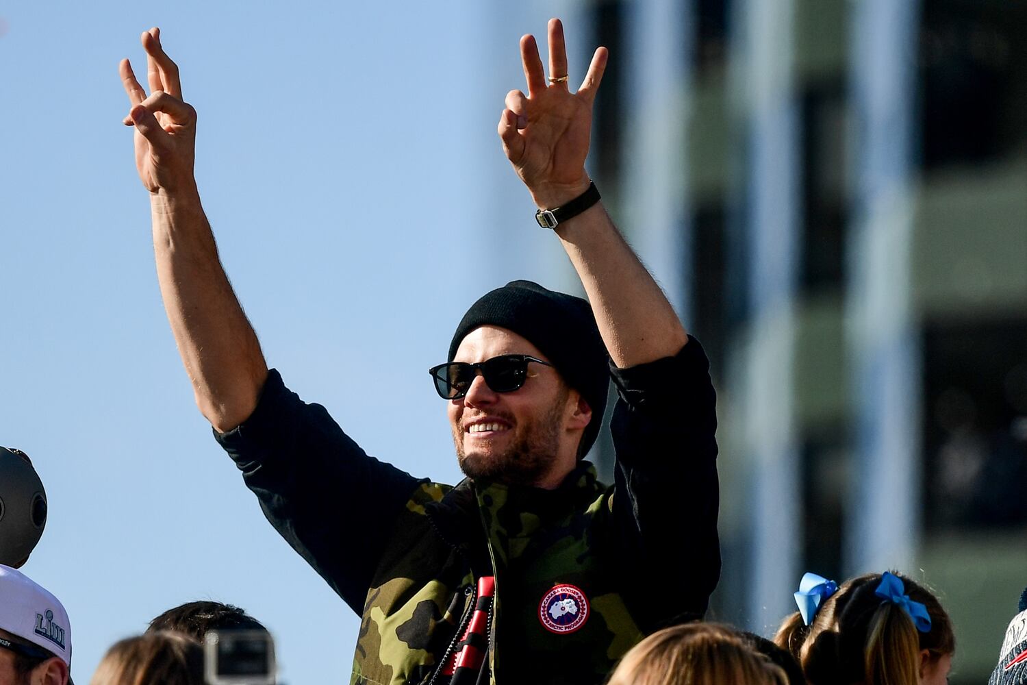 Photos: Patriots celebrate winning Super Bowl