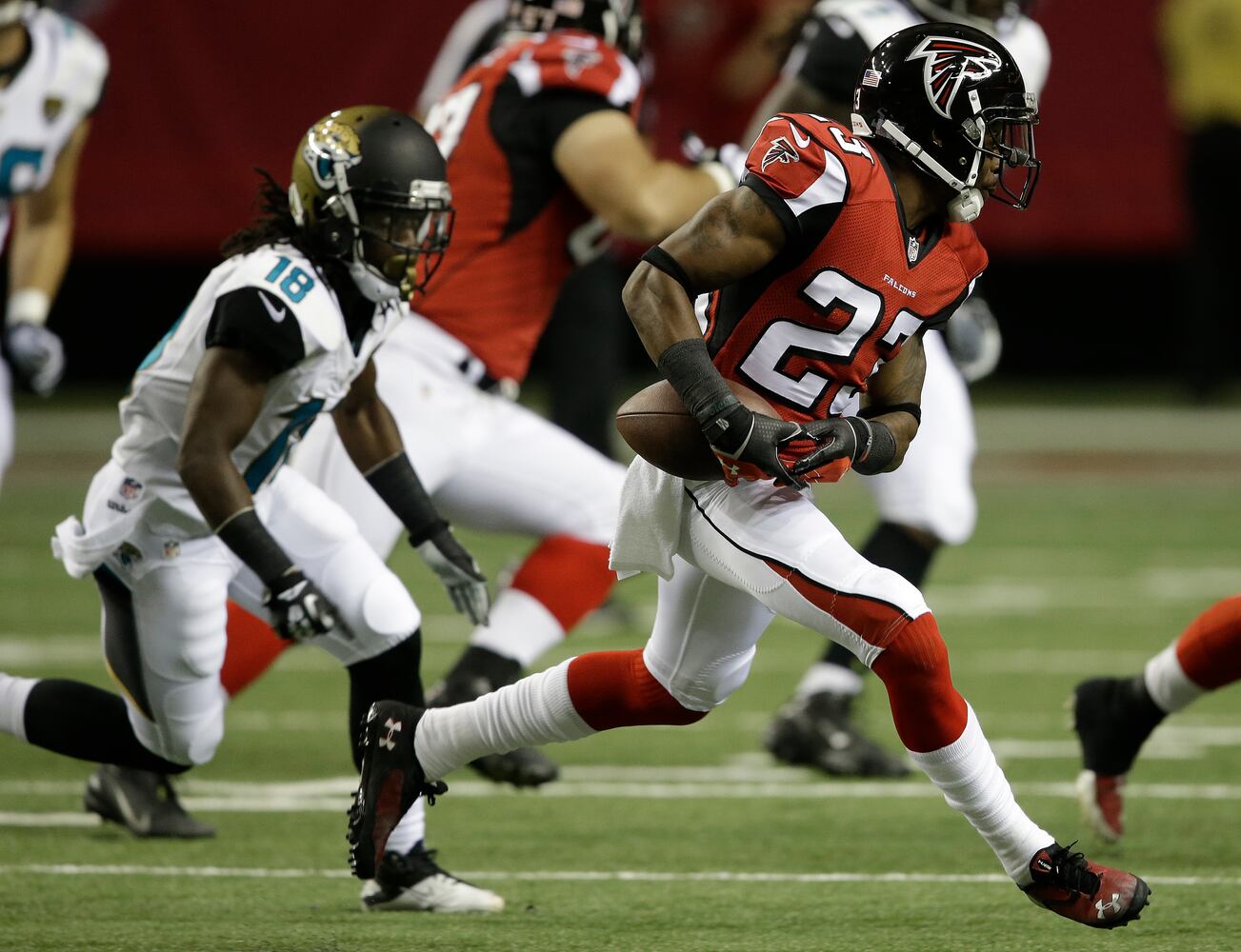Jaguars at Falcons football