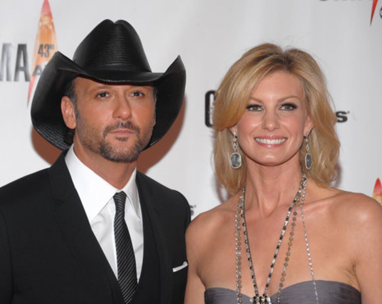 43rd Country Music Awards red carpet arrivals