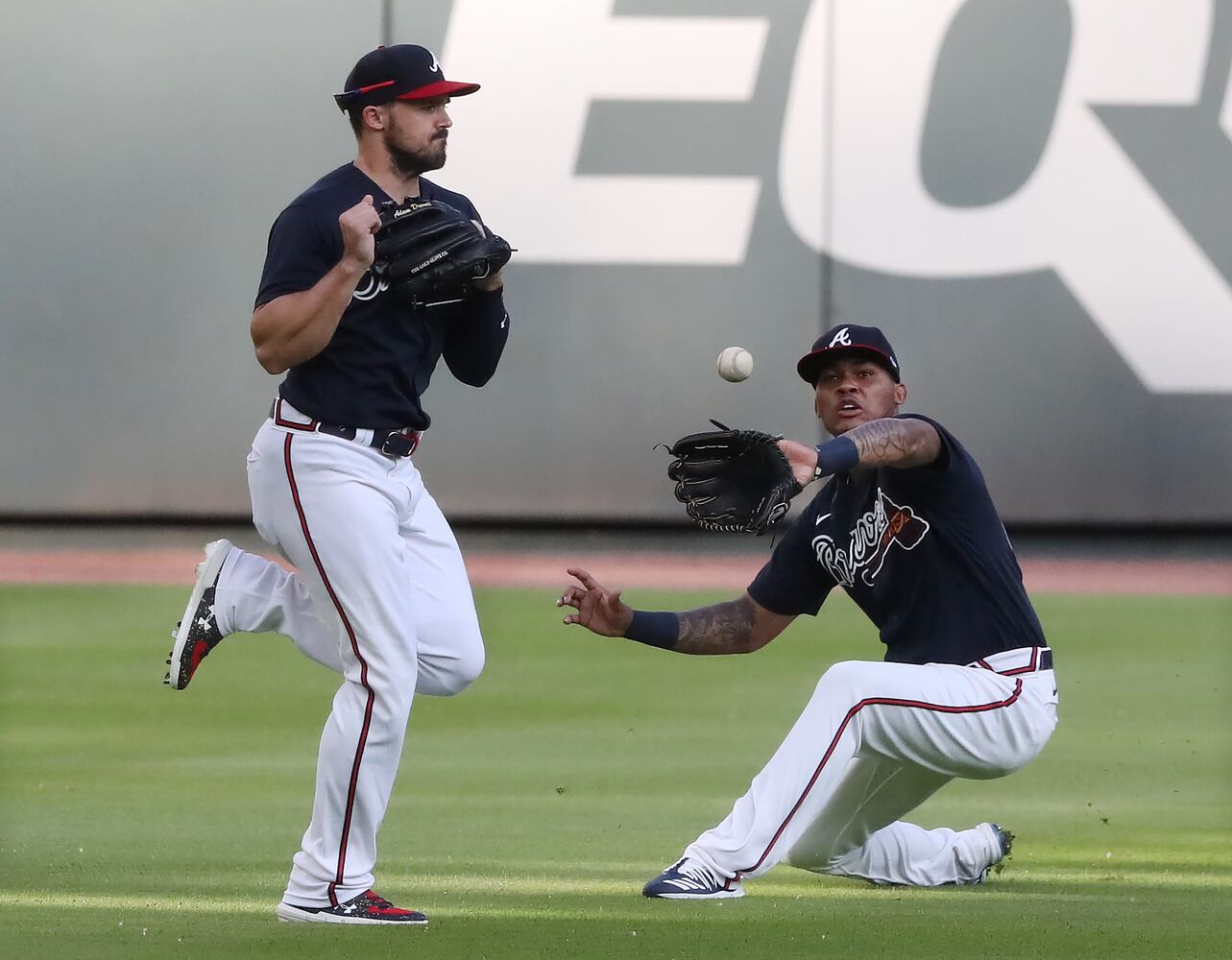 Photos: Braves prepare for team scrimmage