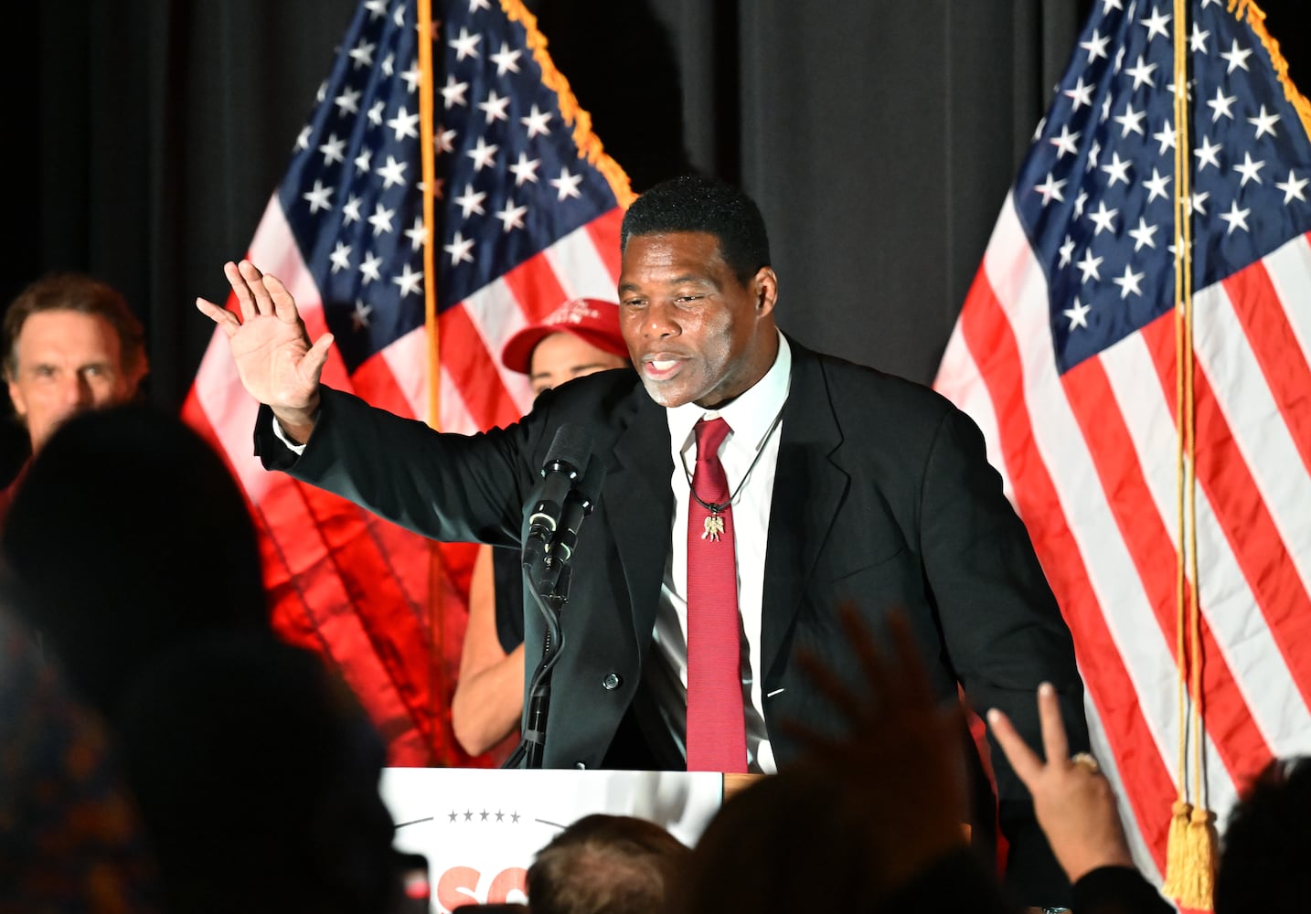 Herschel Walker election watch party