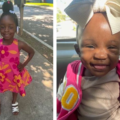 Zola Cooper, 4, (left) and her sister, Norah Cooper, 11 months, are critically missing children police say they believe were abducted by their babysitter, Atlanta police said in a bulletin Aug. 17, 2026. (Courtesy of Atlanta Police Department)