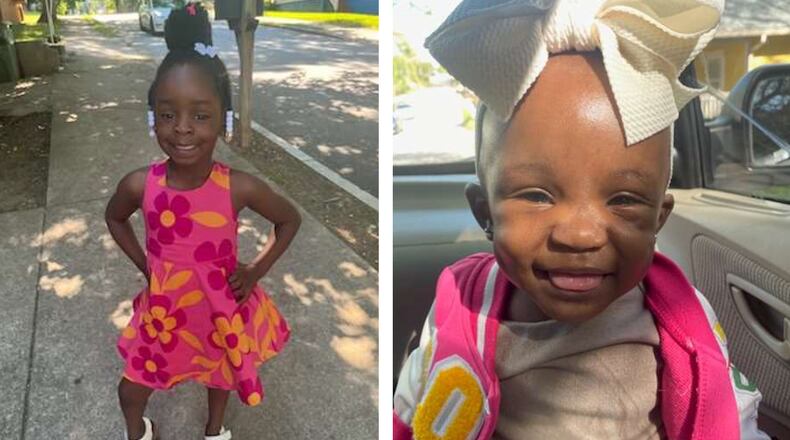 Zola Cooper, 4, (left) and her sister, Norah Cooper, 11 months, are critically missing children police say they believe were abducted by their babysitter, Atlanta police said in a bulletin Aug. 17, 2026. (Courtesy of Atlanta Police Department)