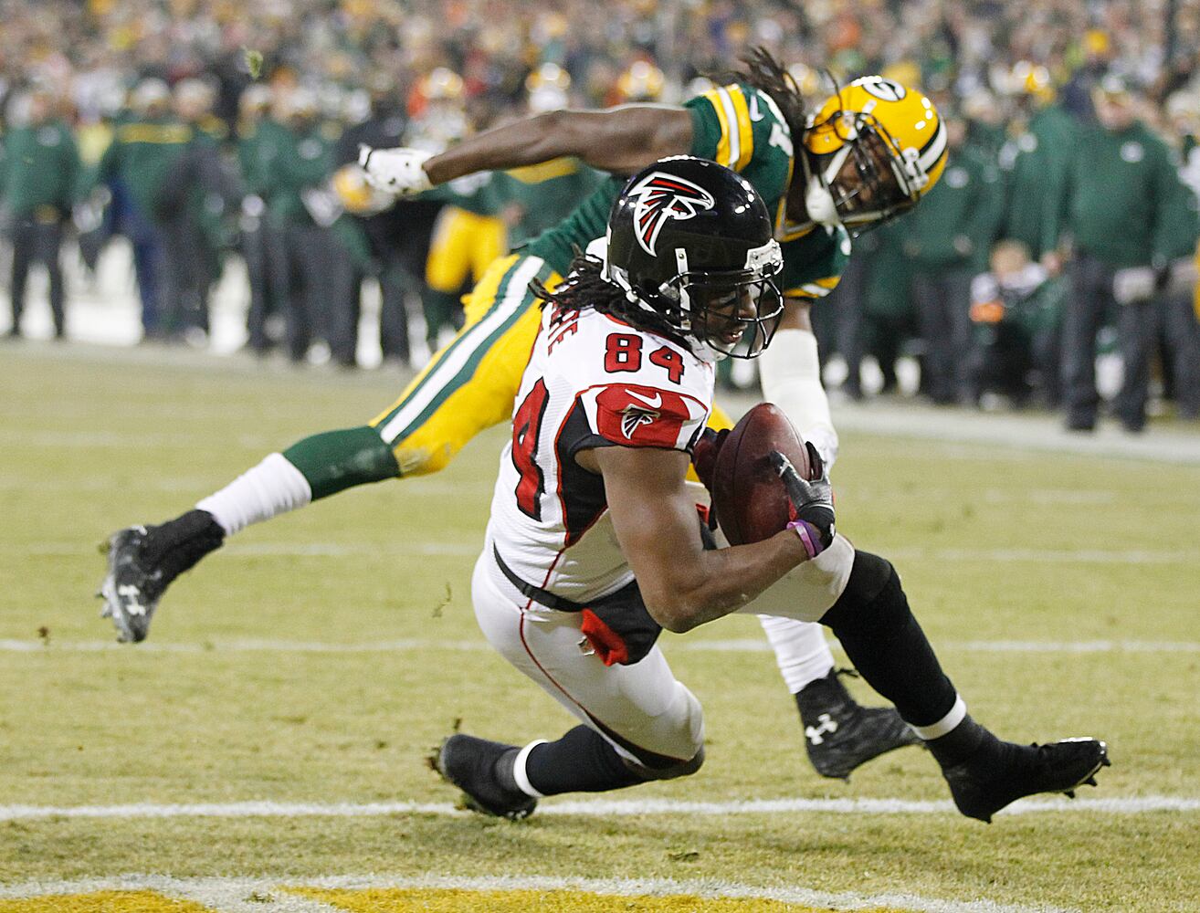 Falcons attempt second-half comeback against Packers