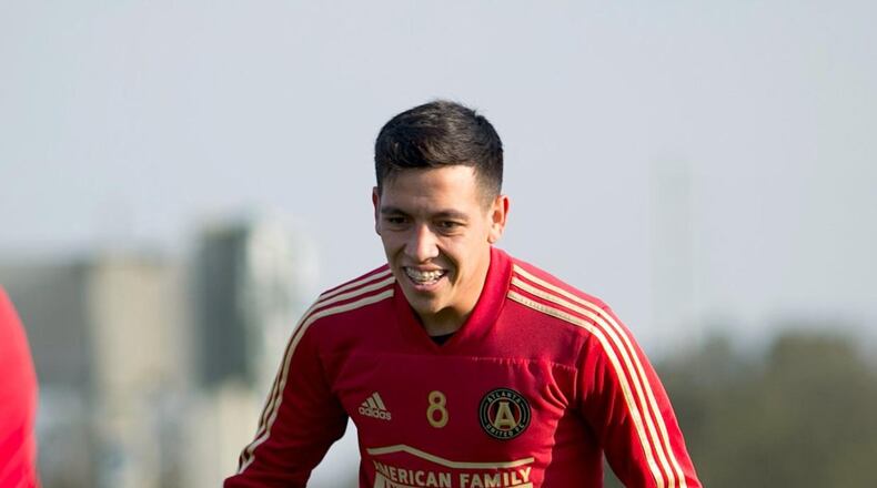 Ezequiel Barco was injured on Tuesday.