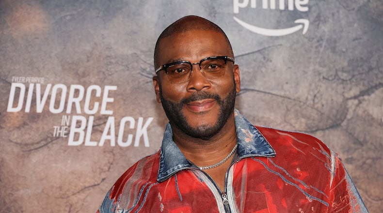 Tyler Perry attends the "Divorce in the Black" New York premiere at Regal Times Square on July 8, 2024, in New York. (Dia Dipasupil/Getty Images/TNS)