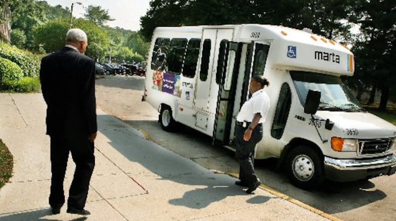 MARTA decided to outsource its bus service for the disabled and elderly in 2015.