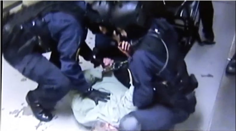 A 2013 lawsuit alleges the Gwinnett County Sheriff's Office used excessive force on inmates.