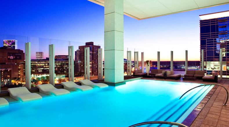 A day-cation at the Wet Deck is a great way to enjoy a summer breeze whether you're taking a day off or working remotely.
Courtesy of W Atlanta – Downtown