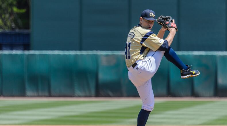 As a senior, Georgia Tech pitcher Devin Stanton will hope to improve upon a solid 2014 season – 5-3, 2.24 ERA, .245 opponent batting average. (DANNY KARNIK)