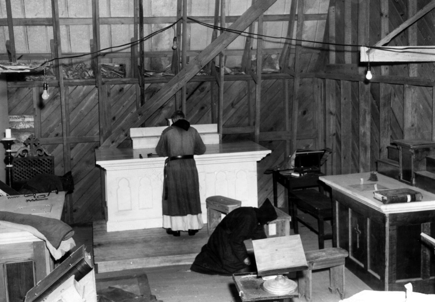Chapel of Trappist monastery assumes shape