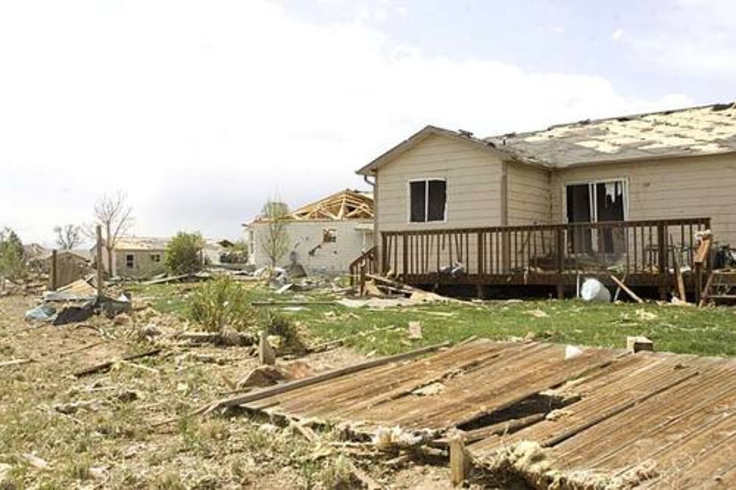 Tornadoes strike Colorado, Wyoming