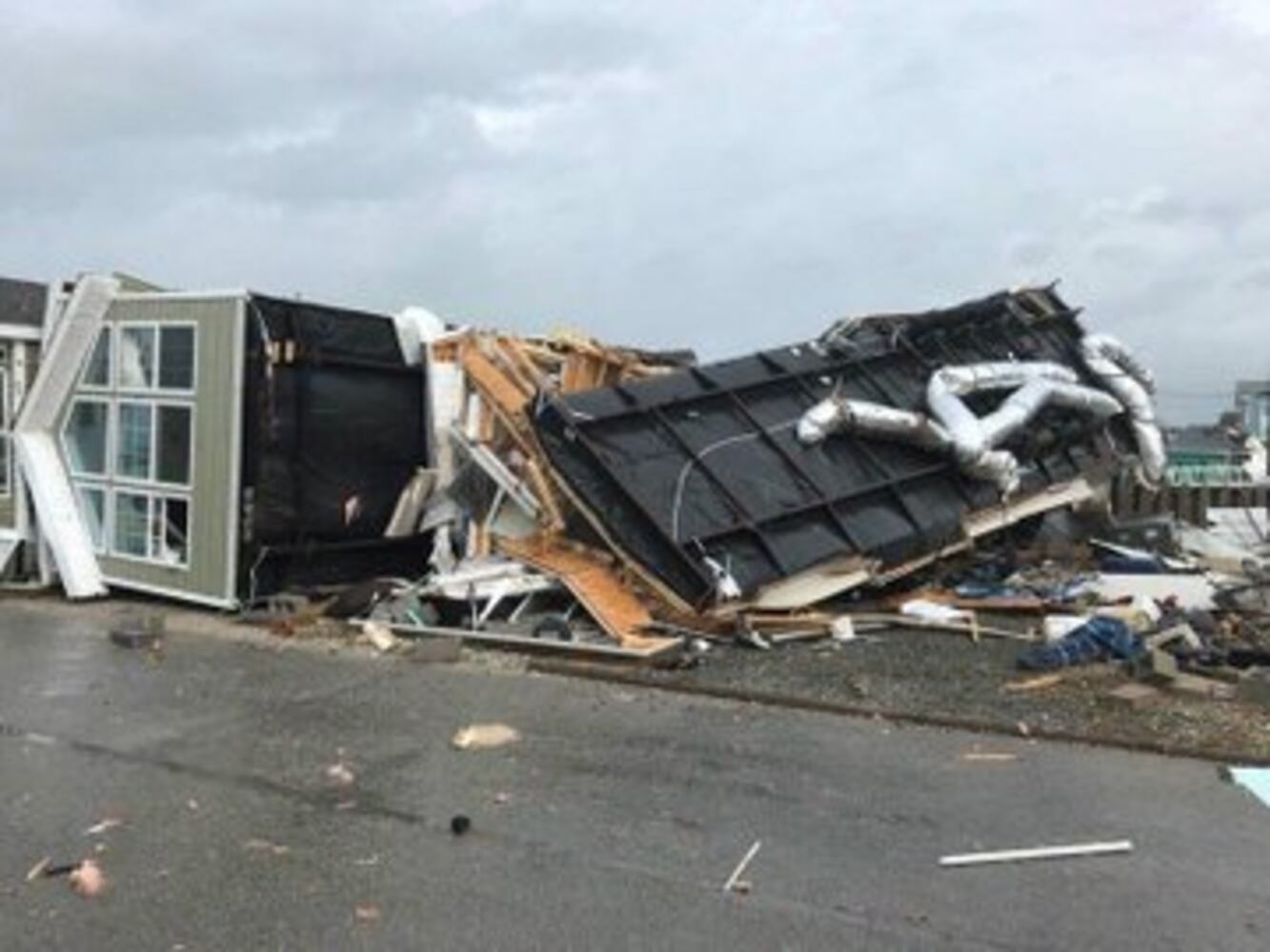 Hurricane Dorian photos: Tornadoes cause widespread damage in the Carolinas