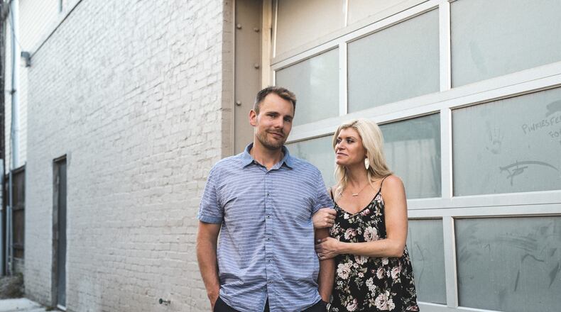 Dave and Amber are one of three new couples on Season 7 of Married at First Sight. The season is filming in Dallas. Photo credit: Valerie Chiang.