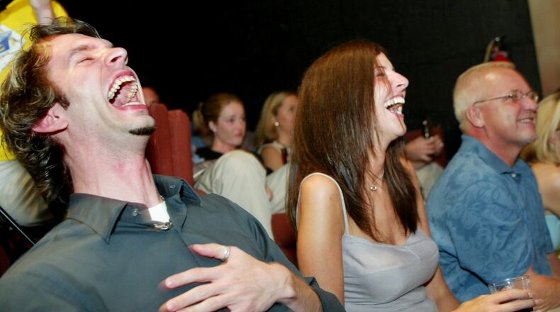 The crowd reacts during a show at the Whole World Theatre. (File photo)