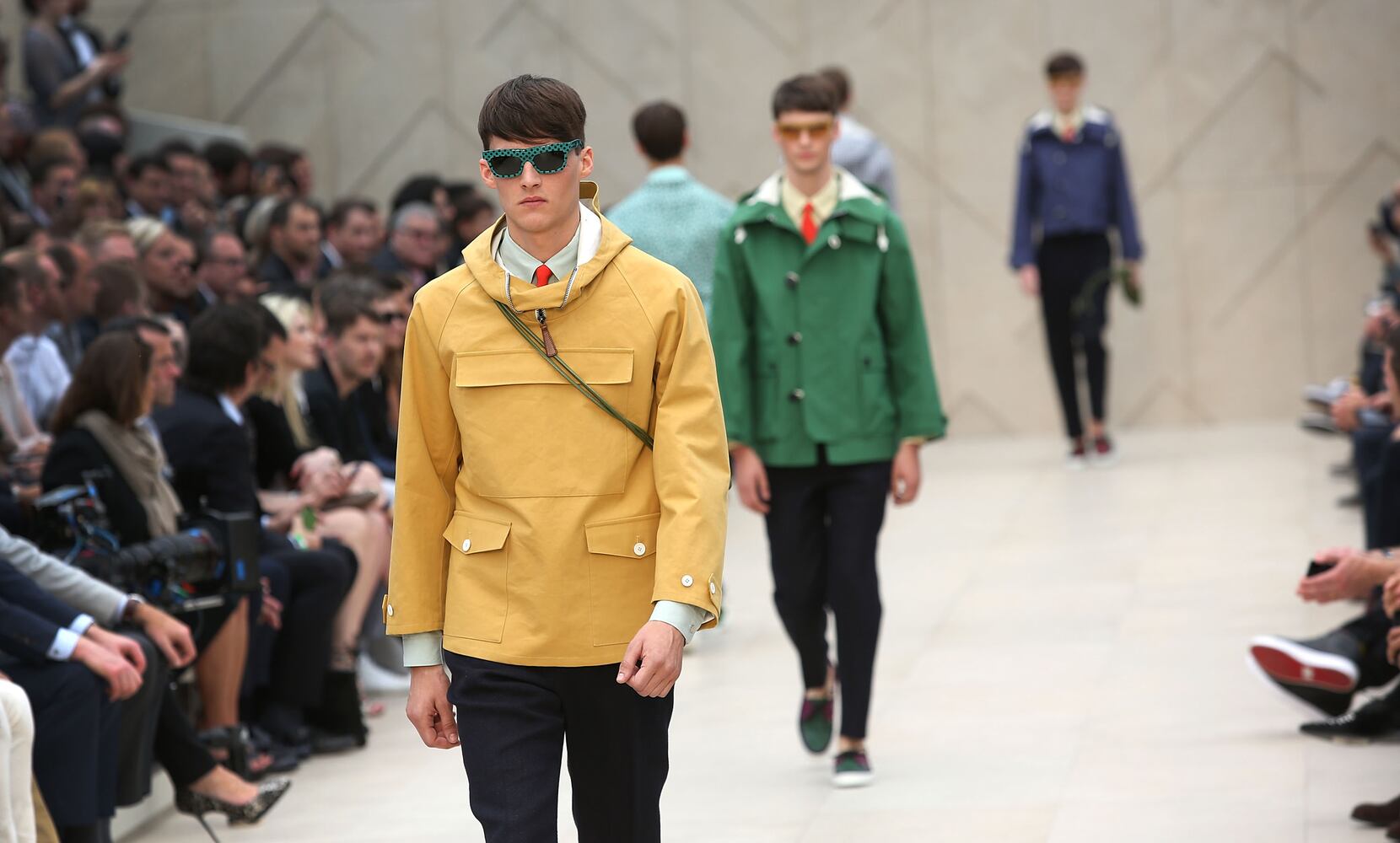 Burberry Prorsum show at the London Collections