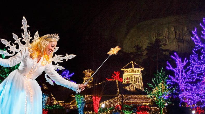 Stone Mountain will begin its holiday and Christmas festivities Nov. 14.