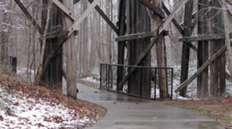 Cobb County will replace a bridge over Noses Creek in the Powder Springs area. Courtesy of Cobb County
