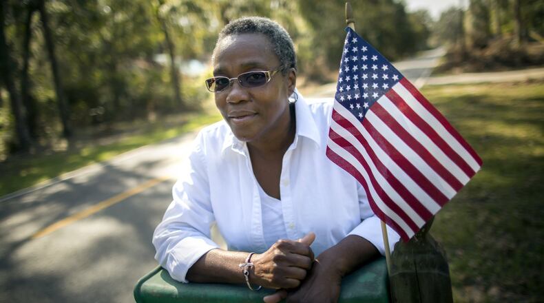 McIntosh County resident Elizabeth Jones filed a complaint against a local deputy after her family felt he was rude and aggressive. An internal affairs investigation led to the deputy’s resignation in July. (AJC Photo/Stephen B. Morton)