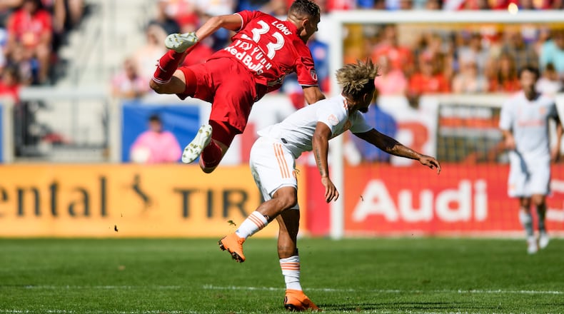 Atlanta United and New York Red Bulls played on Sunday in Harrison, N.J. (Atlanta United)