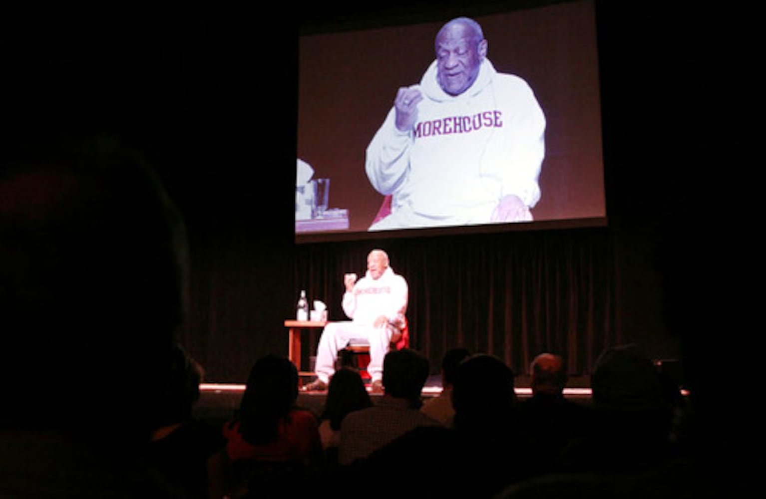 Bill Cosby cuts up at the Fox Theatre in Atlanta