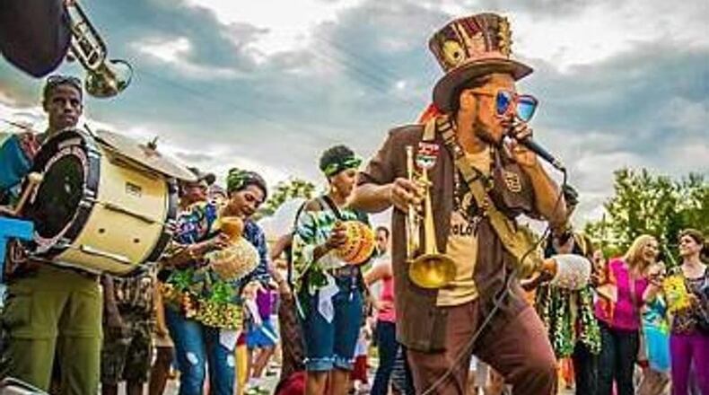 Decatur's annual Haints and Saints Halloween Parade features plenty of bands, floats and other participants.