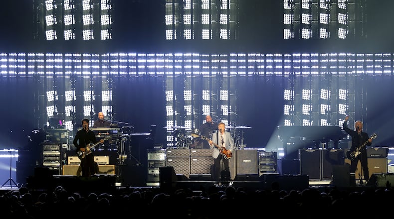 Sir Paul McCartney brought his One on One Tour to the Infinite Energy Arena Thursday, July 13, 2017 in Duluth, GA. (Akili-Casundria Ramsess/Eye of Ramsess Media)