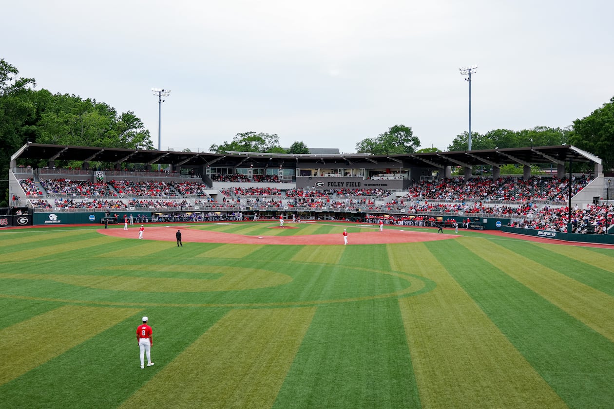 Fans during Georgia’s game against LSU at Foley Field in Athens, Ga., on Saturday, May 9, 2026. (Conor Dillon/UGAAA)