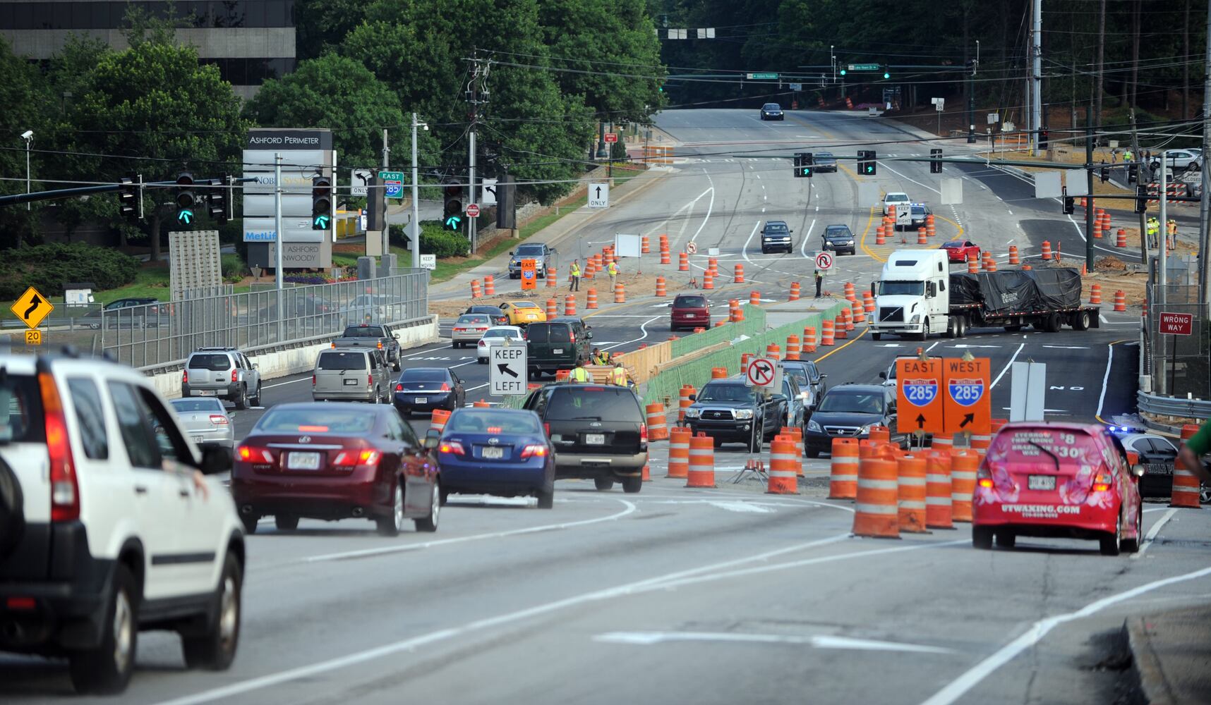 Dunwoody celebrates anniversary of interchange