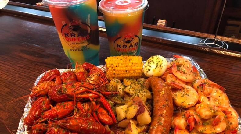 A spread from Krab Queenz, coming to Atlanta.