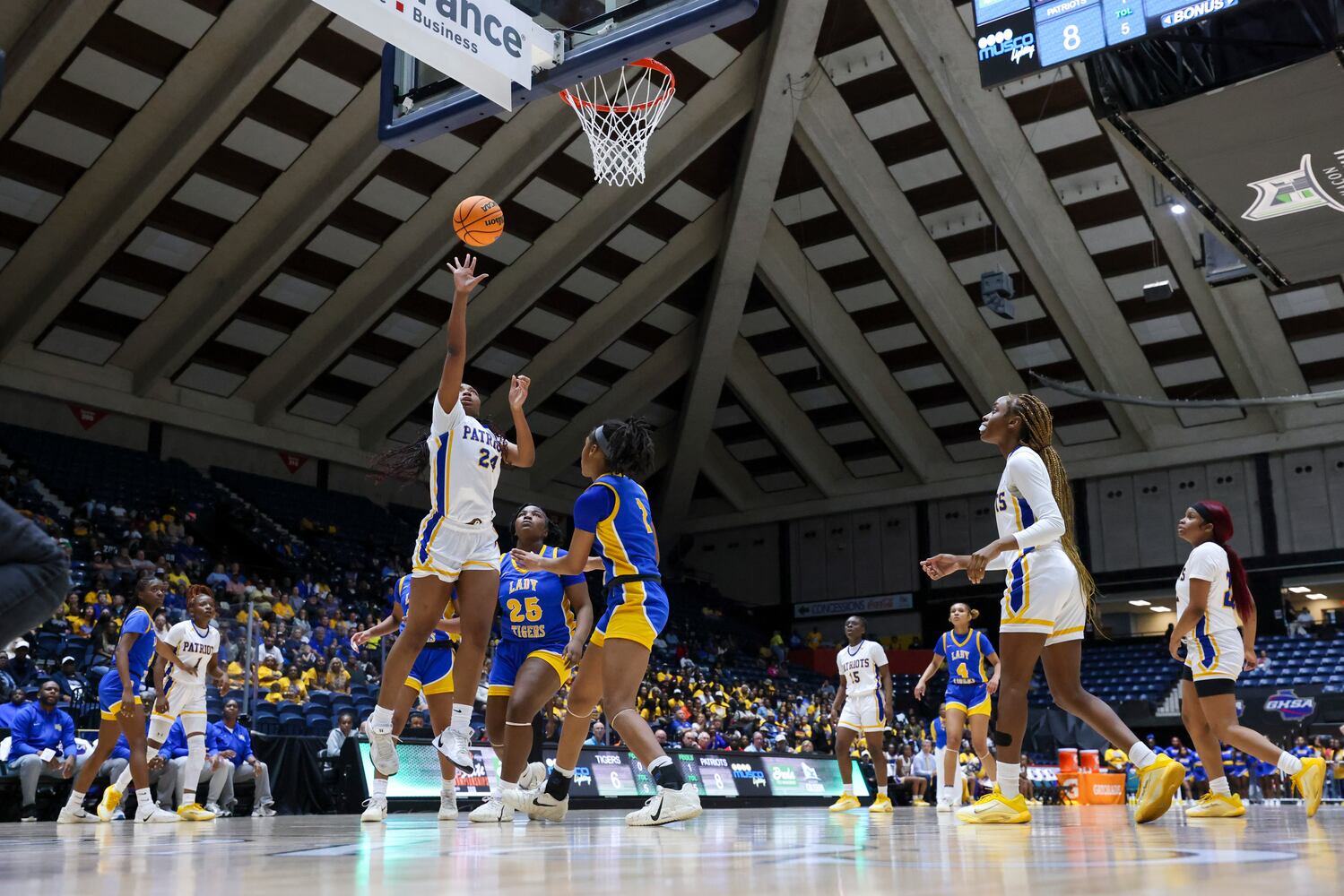Class A Division 2 Girls State Championship game between Washington-Wilkes and Wilcox County