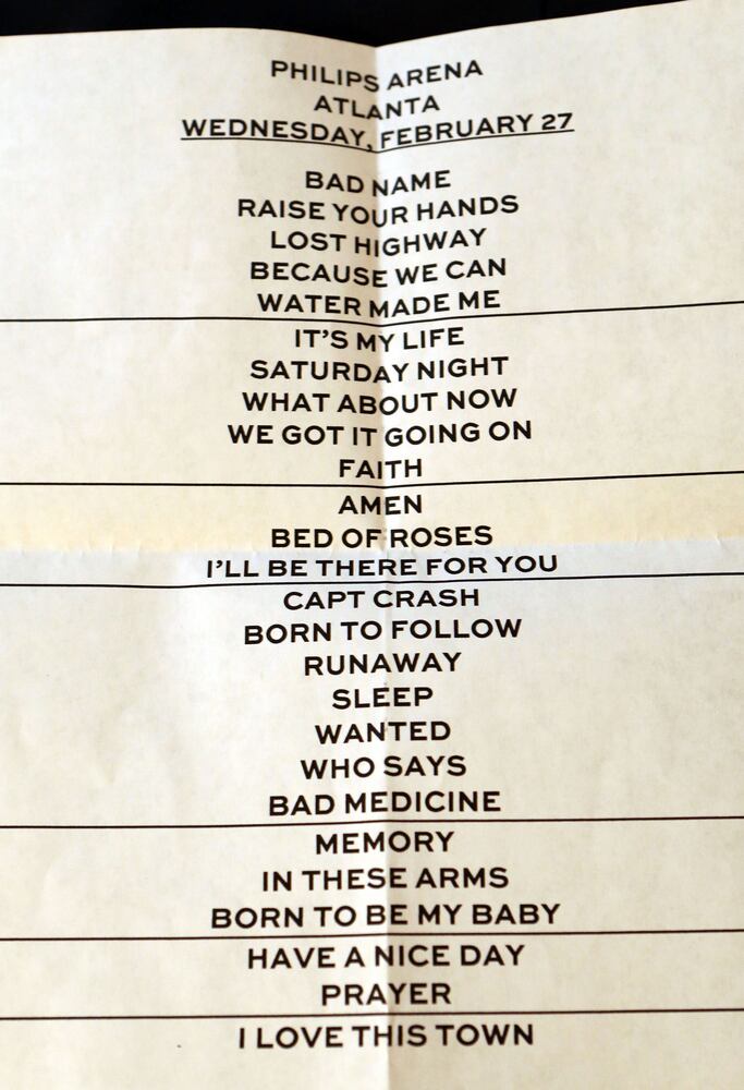 Bon Jovi rocks a sold-out Philips Arena